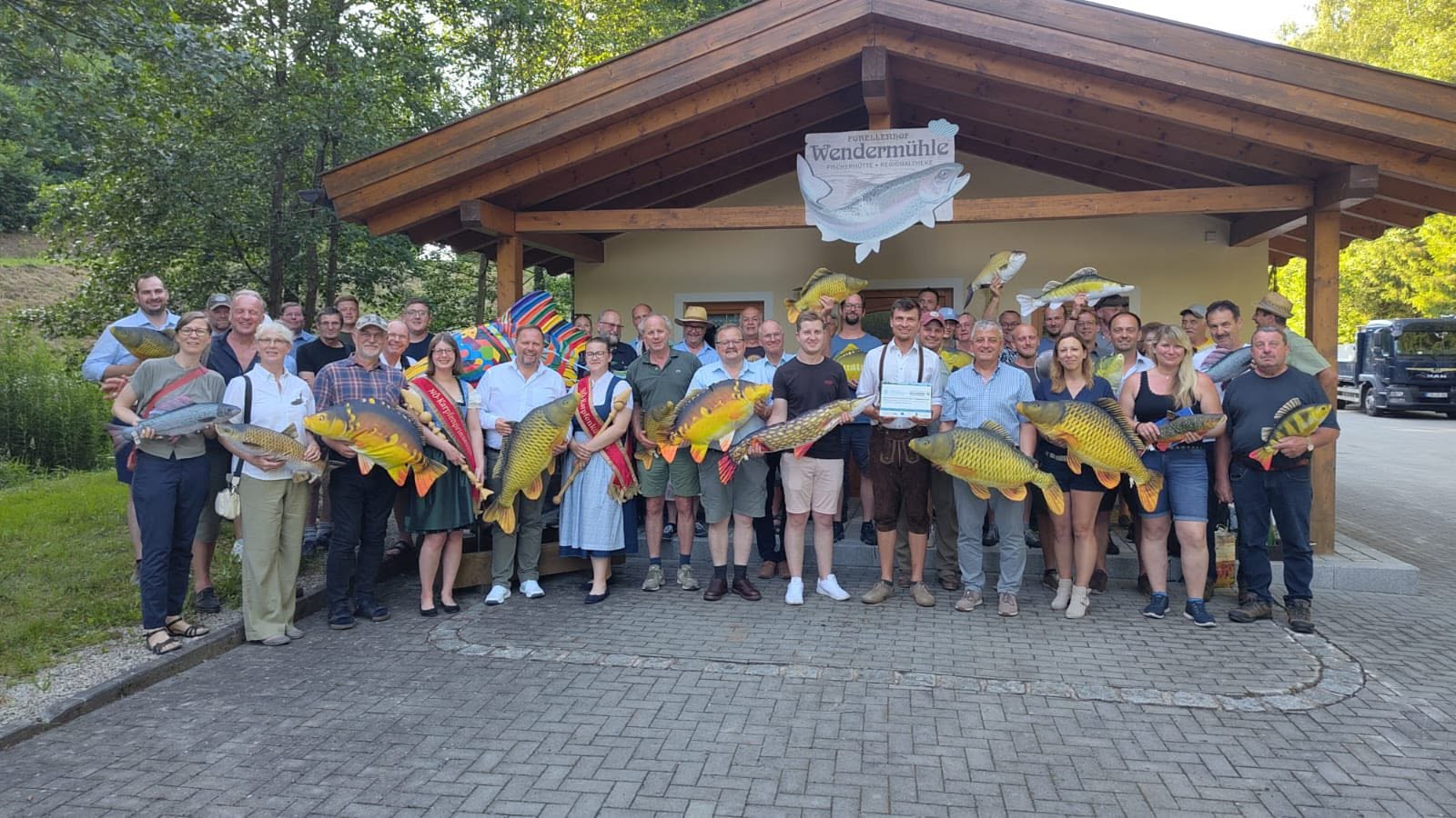 Netzwerktreffen bei der Fischzucht Stier in Tirschenreuth